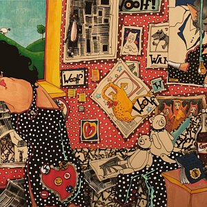 Художница Катя Белявская в шоу Маргариты Дейч на «Радио России»