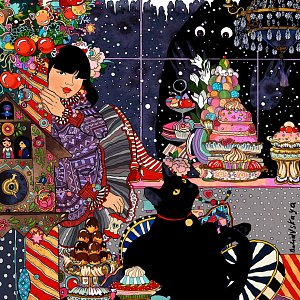 Художница Катя Белявская в шоу Маргариты Дейч на «Радио России»